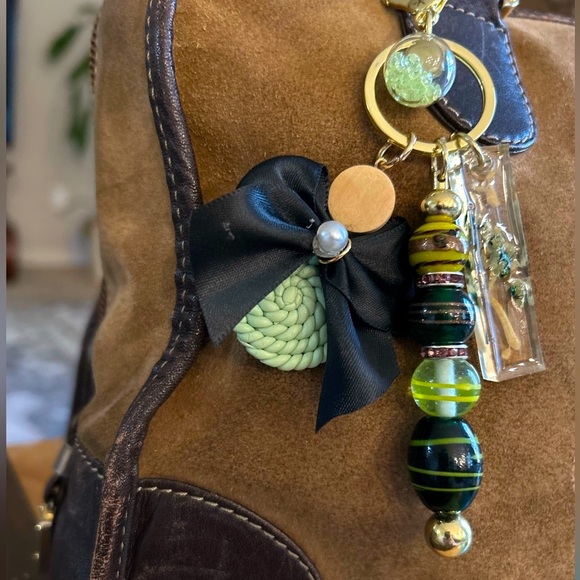 Keychain Charms | Resin & Glass Beaded Charm For Bags | Key Ring Gifts - Picture 6 of 17